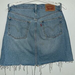 Levi Strauss Denim Mini Skirt